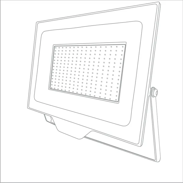 LED FLOOD LIGHT OPTIMUS 200W